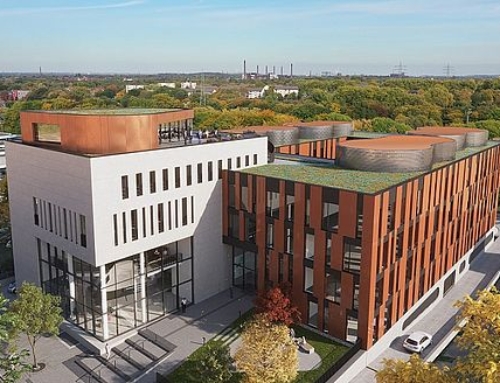 Neues, nachhaltiges Verwaltungsgebäude für Essener FOM Hochschule